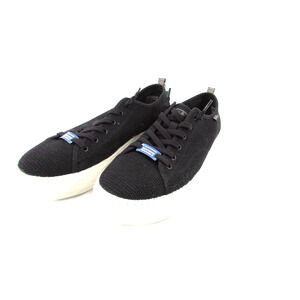 Skechers BOBS Copa Vegan Washable Canvas Slip-Ons Black Sz. 9 1/2